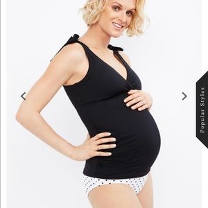 A Pea in the Pod Tankini Set EUC